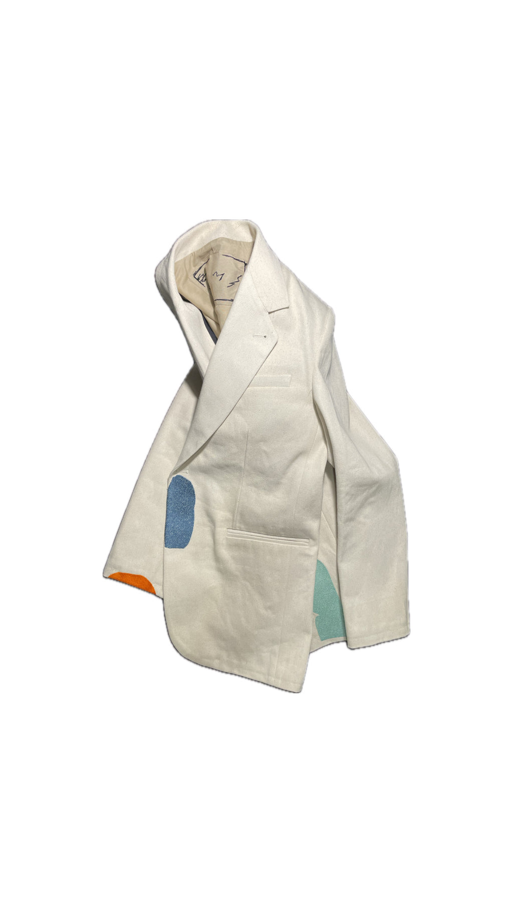 Embroidered suit _ "Amanda"