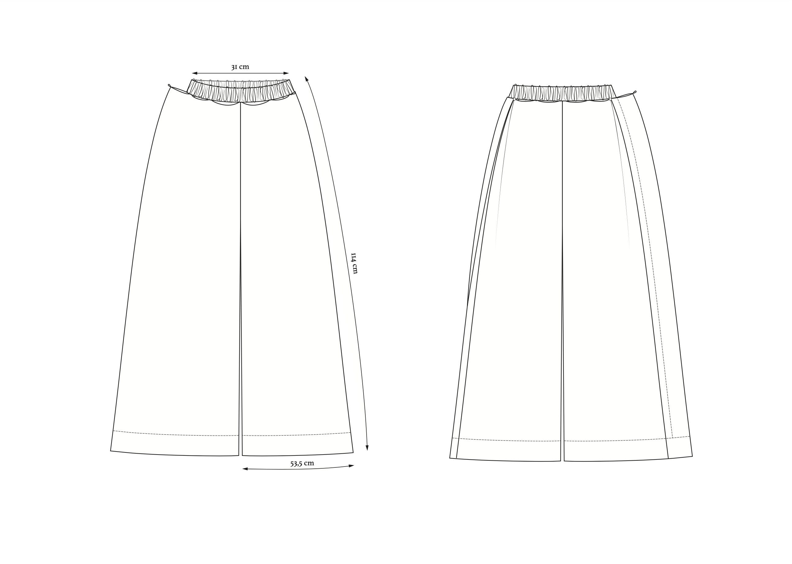 Scarf concept trousers __ Vol. 1