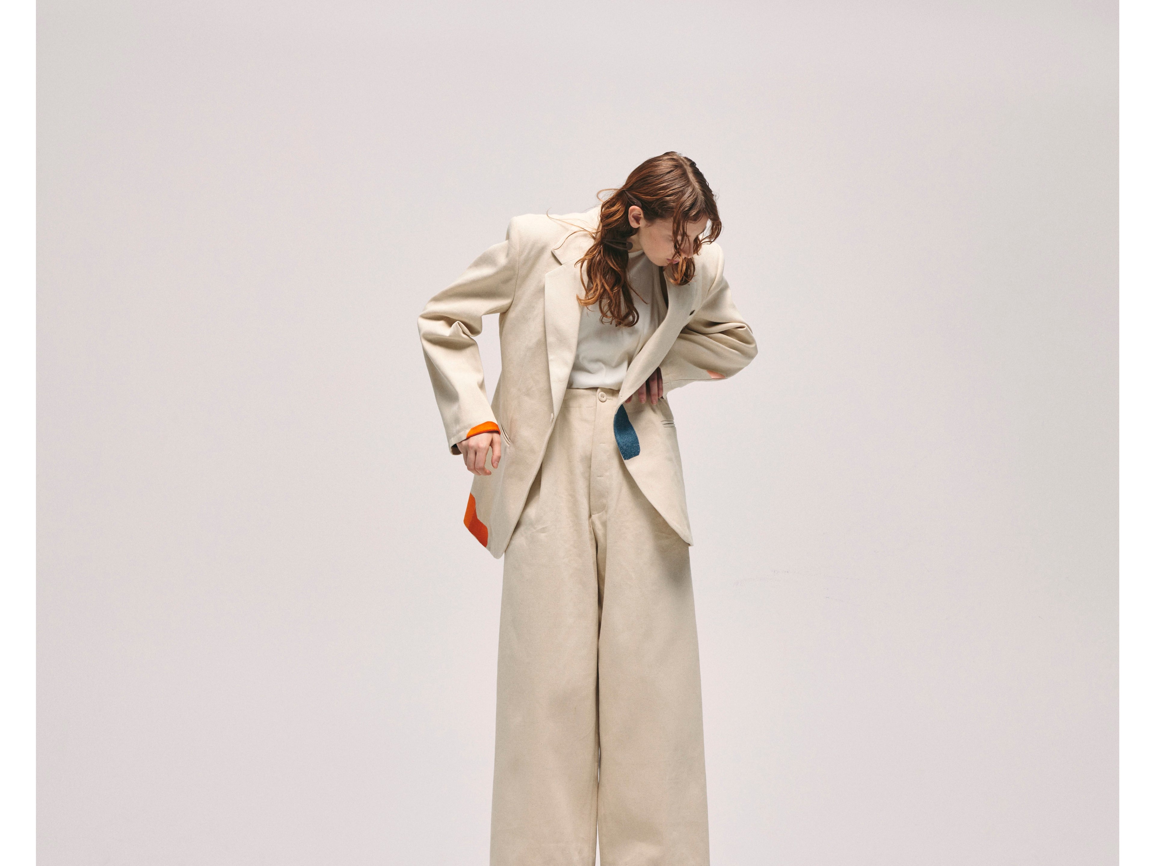 Embroidered suit _ "Amanda"