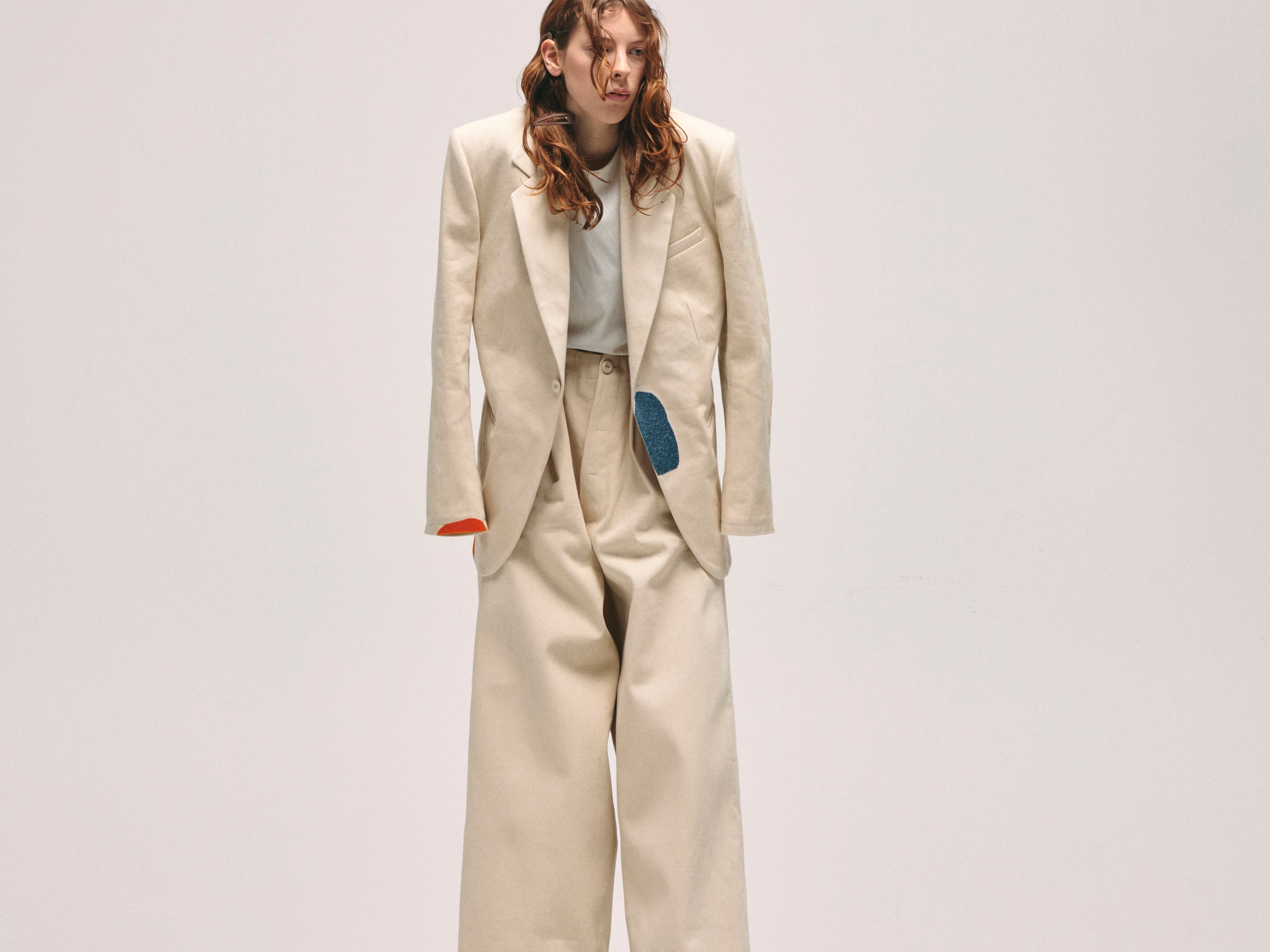Embroidered suit _ "Amanda"