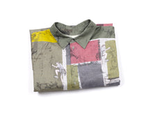 mr_snack_ climber print shirt / archive cotton fabric