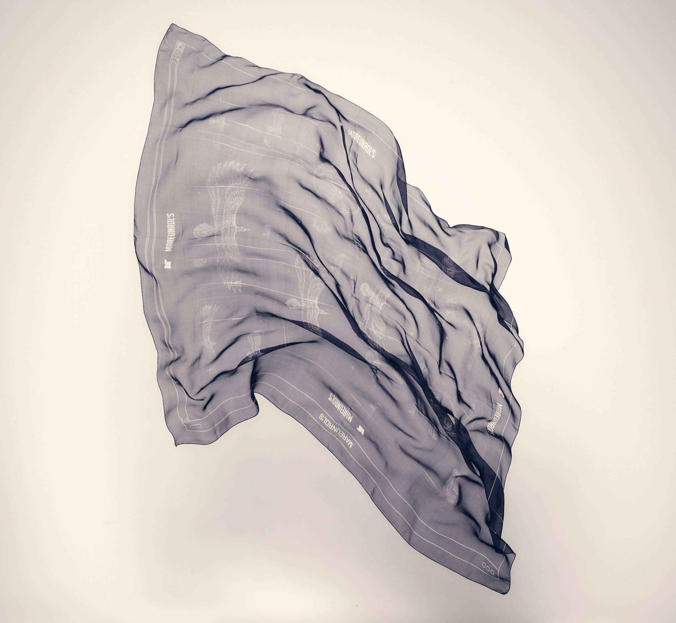mr_ snack_ THE BUGLER OF TĀLAVA silk scarf_ Vol. 1