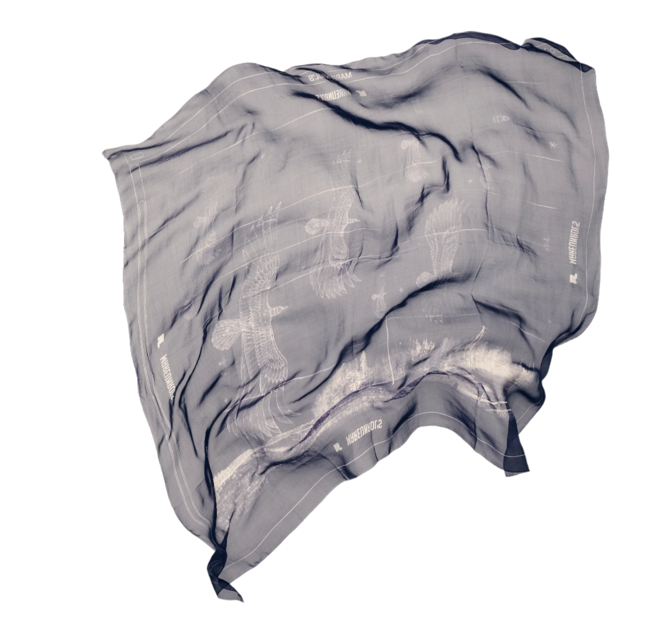 mr_ snack_ THE BUGLER OF TĀLAVA silk scarf _ vol. 2