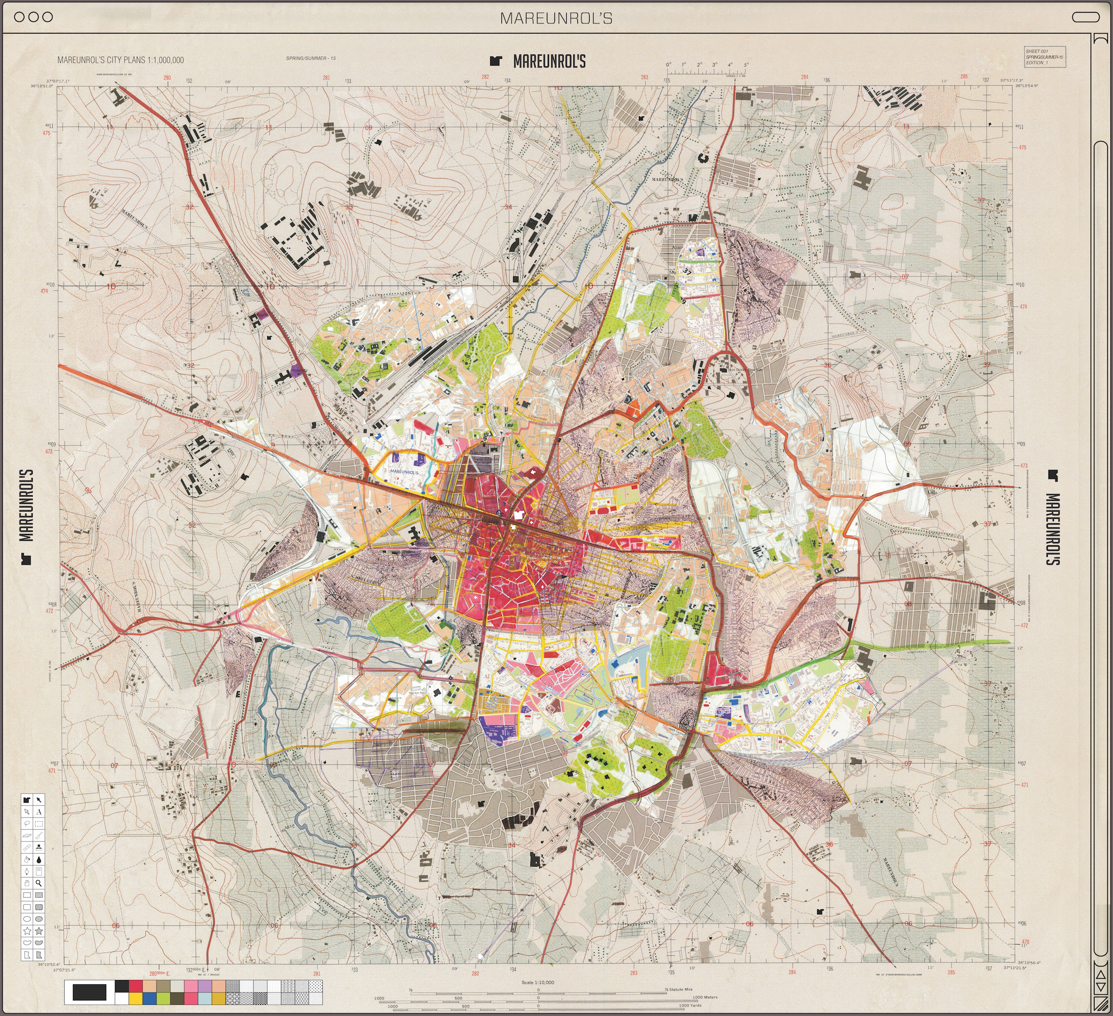 mr_ snack_EPISODE 4 / THE MAP MAN_silk scarf