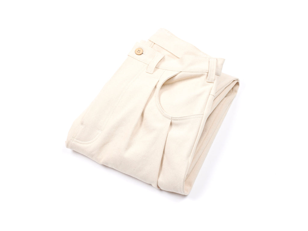 mr_ snack _ organic cotton light trousers
