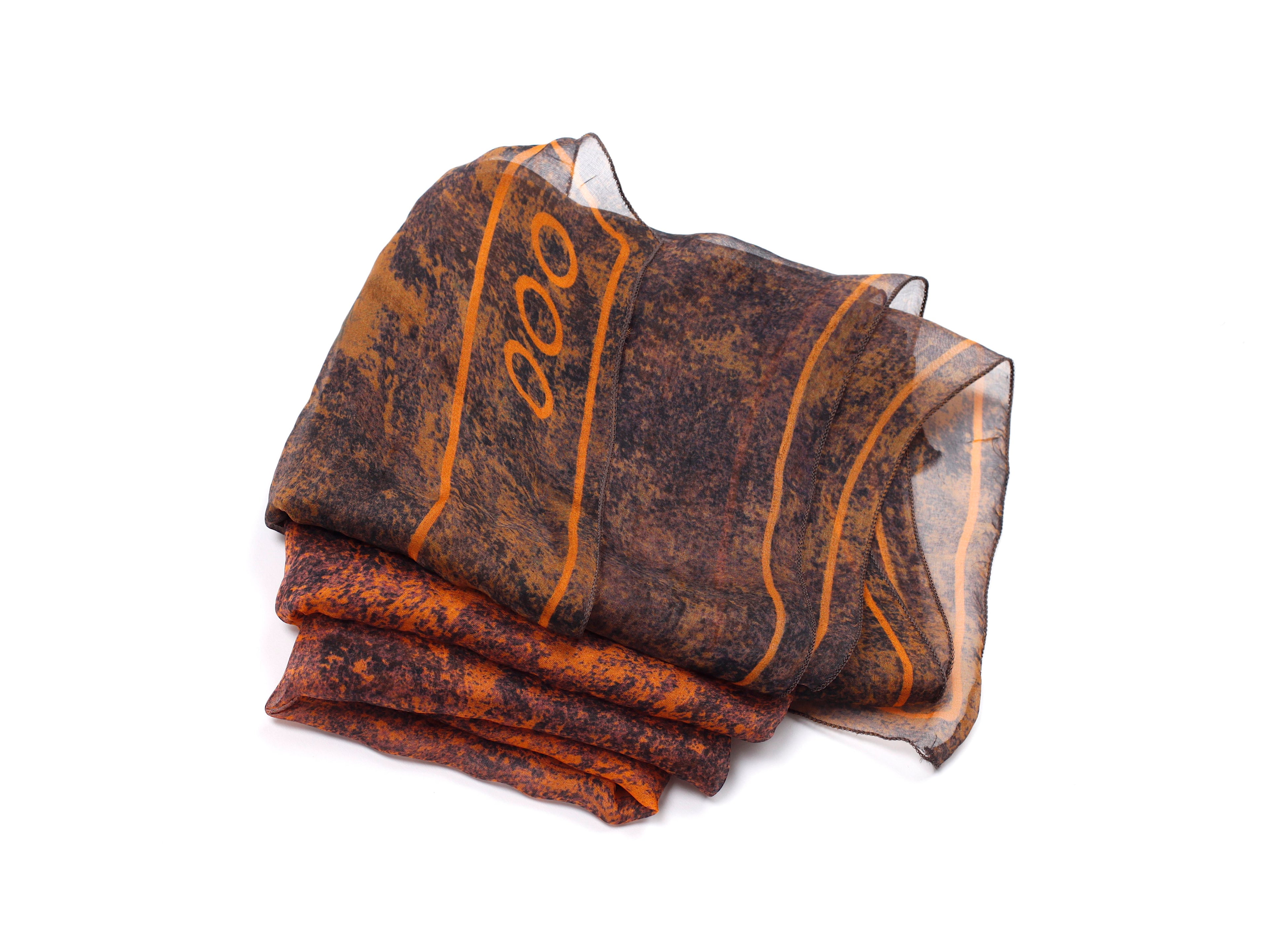 mr_ snack_ rust _ silk scarf _