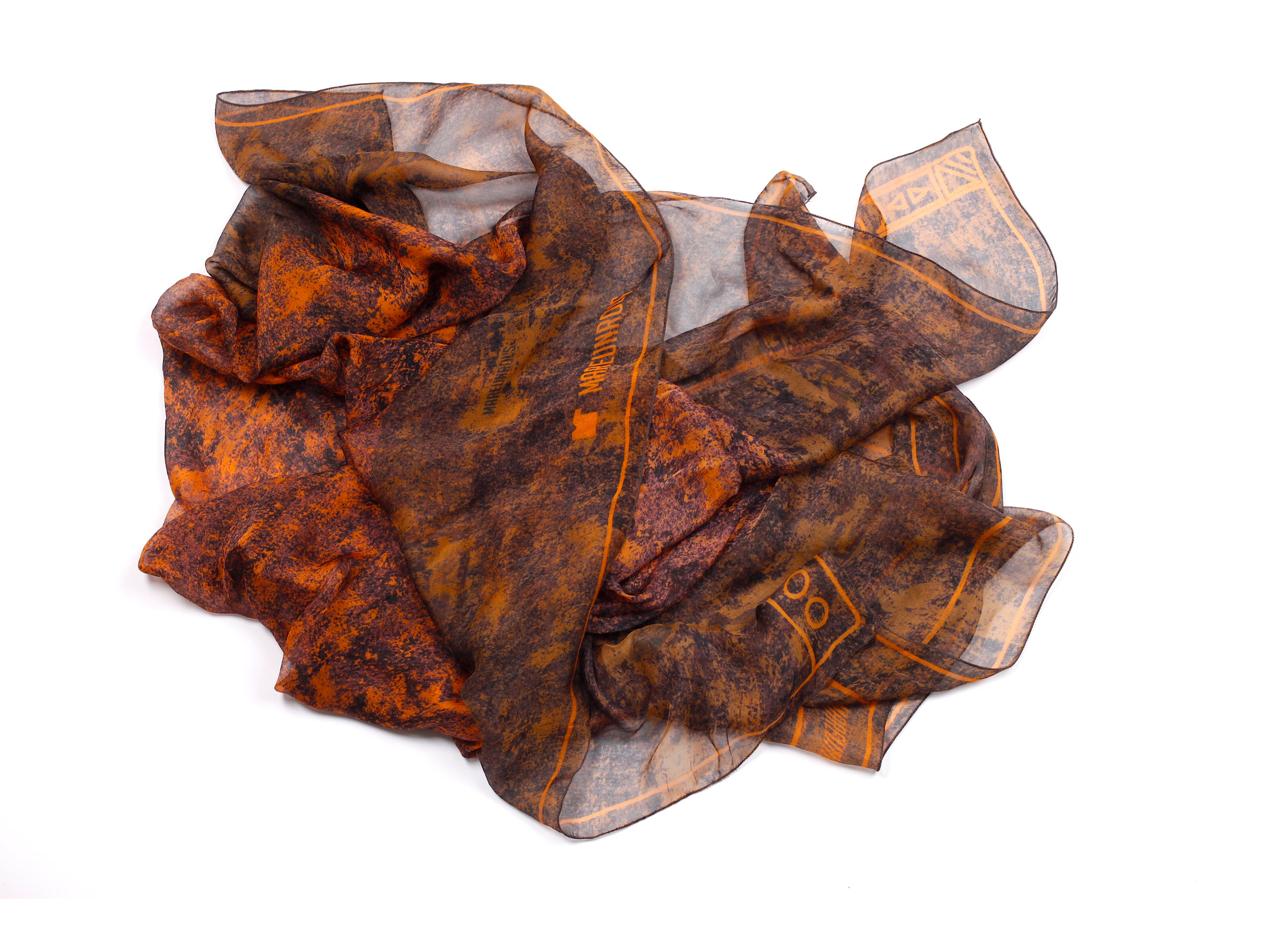 mr_ snack_ rust _ silk scarf _